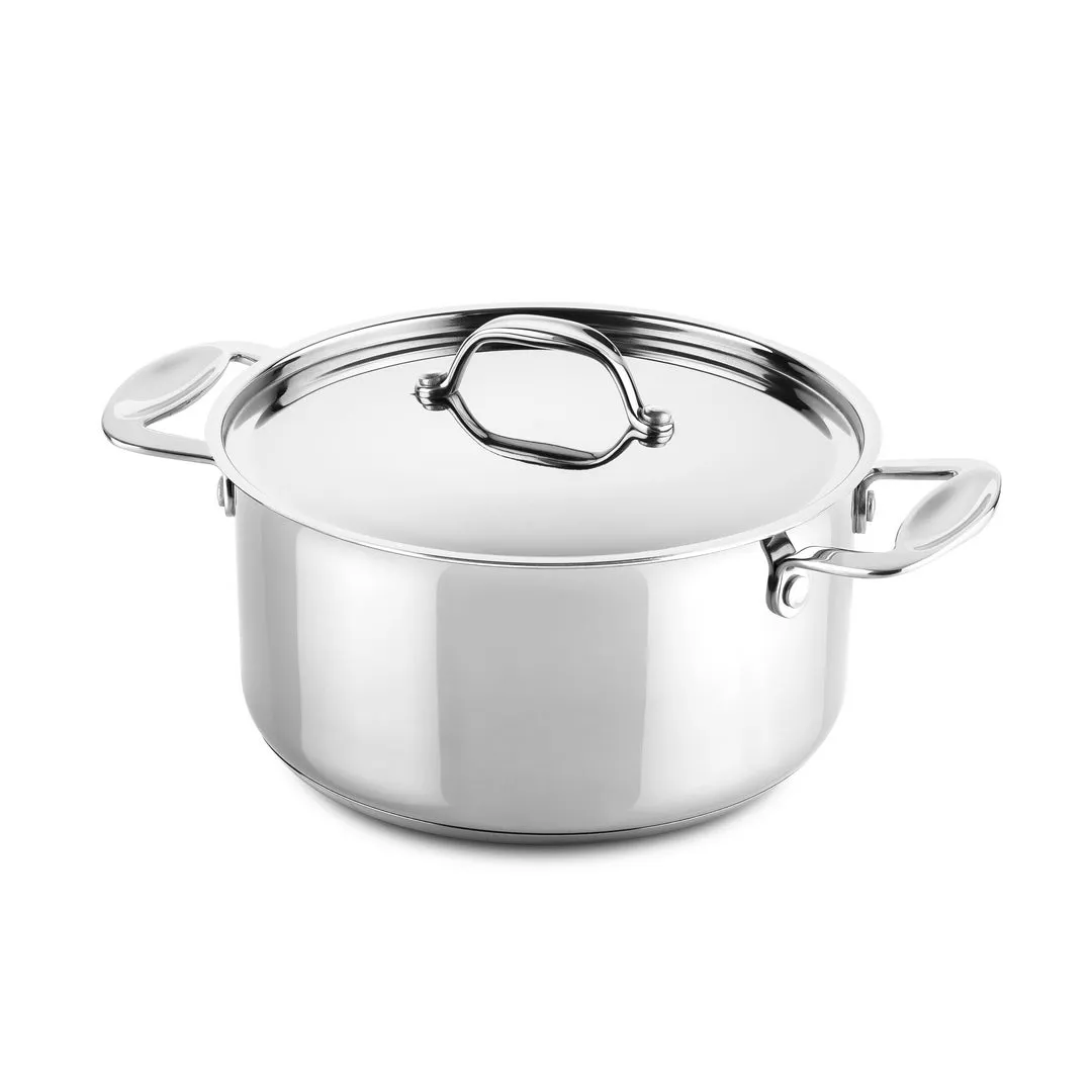 Glamour Stone 2 H. Casserole with Lid