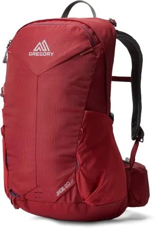 Gregory Jade 20L Women's Day Hiking Backpack, Ventilated Backpanel, Built-In Hydration Attachment for Bladder (Reservoir Not Included), One Size Fits All, Ruby Red