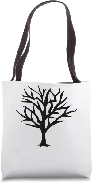 Halloween Barren Tree Tote Bag