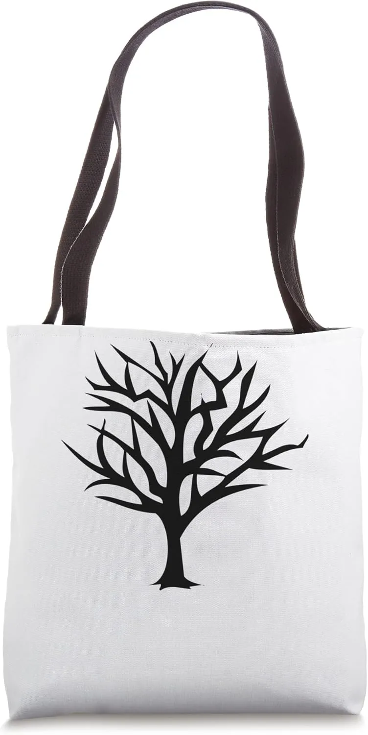Halloween Barren Tree Tote Bag