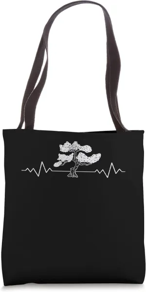 Heartbeat Bonsai Ornamental Tree Plant Gardener Tote Bag