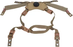 Helmet Dial Suspension System Chin Strap, Tactical Airsoft Helmet Chin Strap, Hunting Advanced Fast Helmet Replacement Accessory for Outdoor