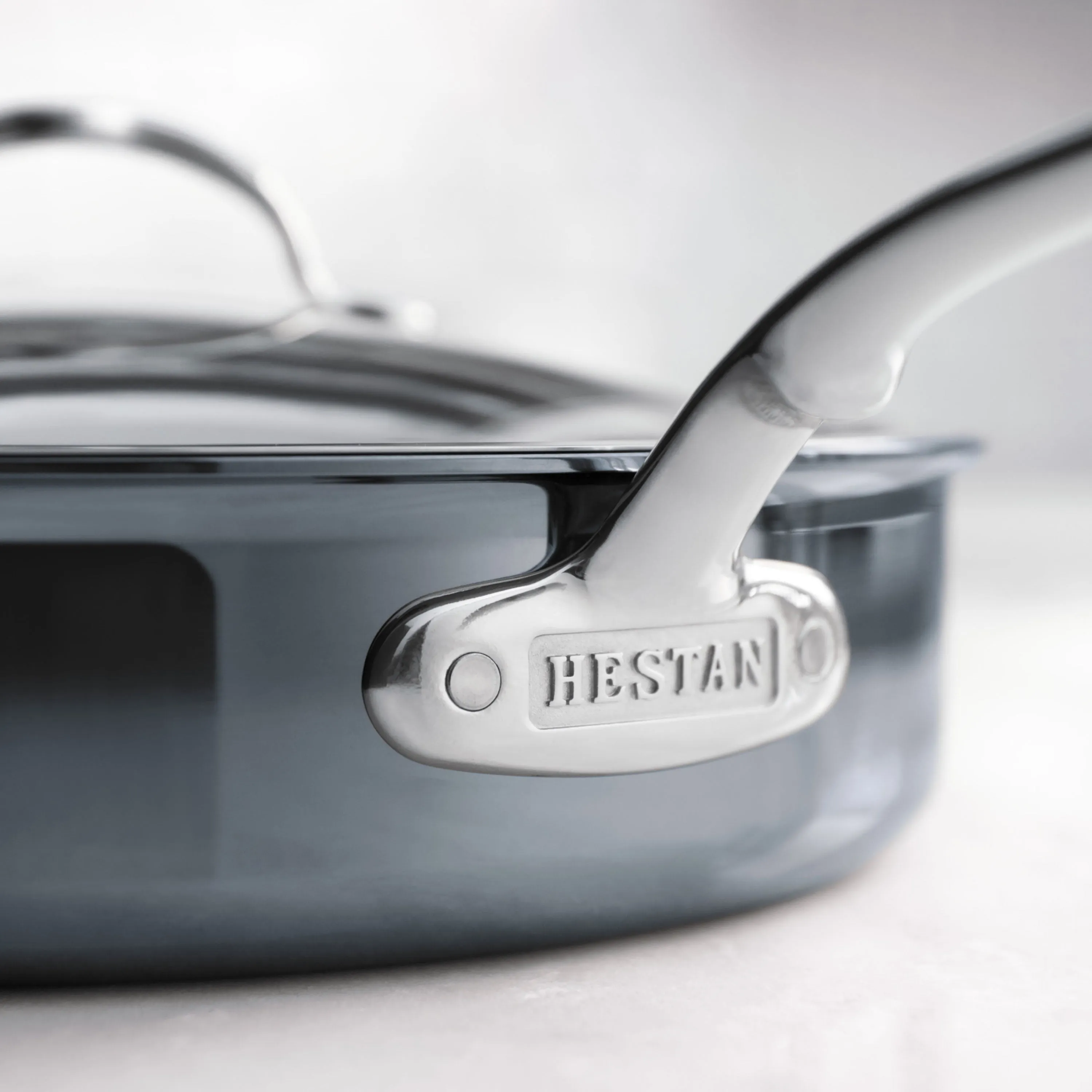 Hestan NanoBond 3.5-quart Titanium Stainless Steel Saute Pan