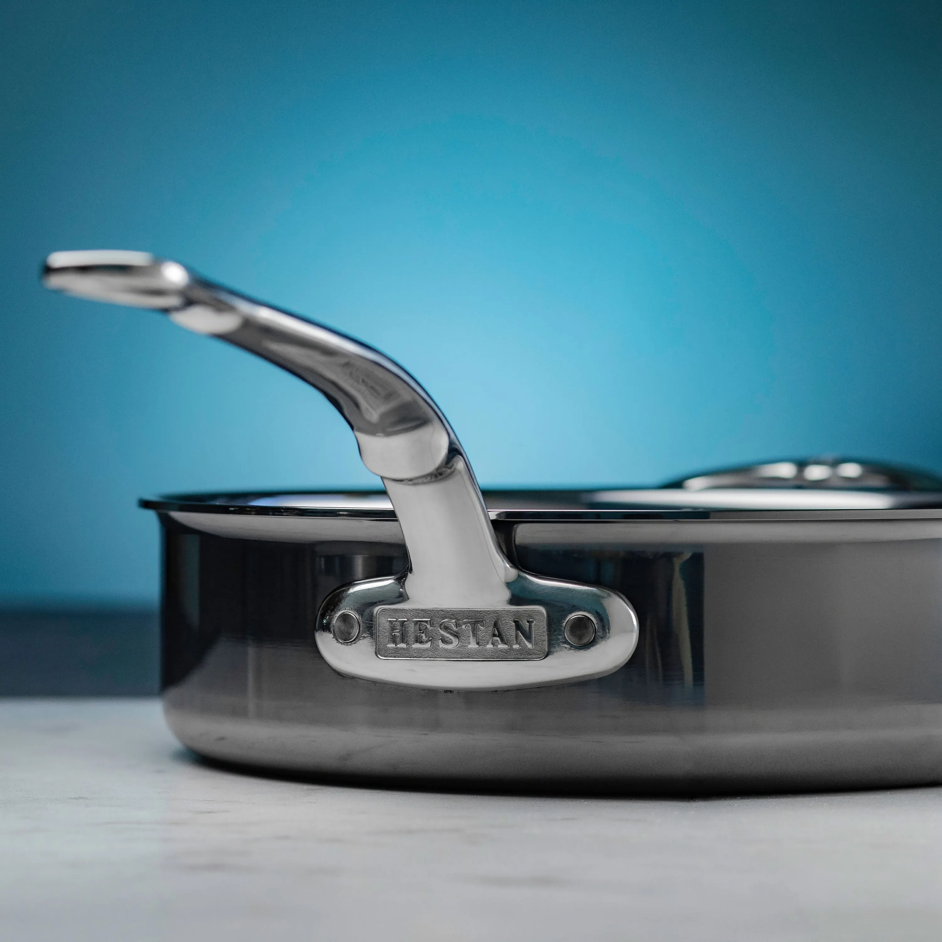 Hestan NanoBond 3.5-quart Titanium Stainless Steel Saute Pan