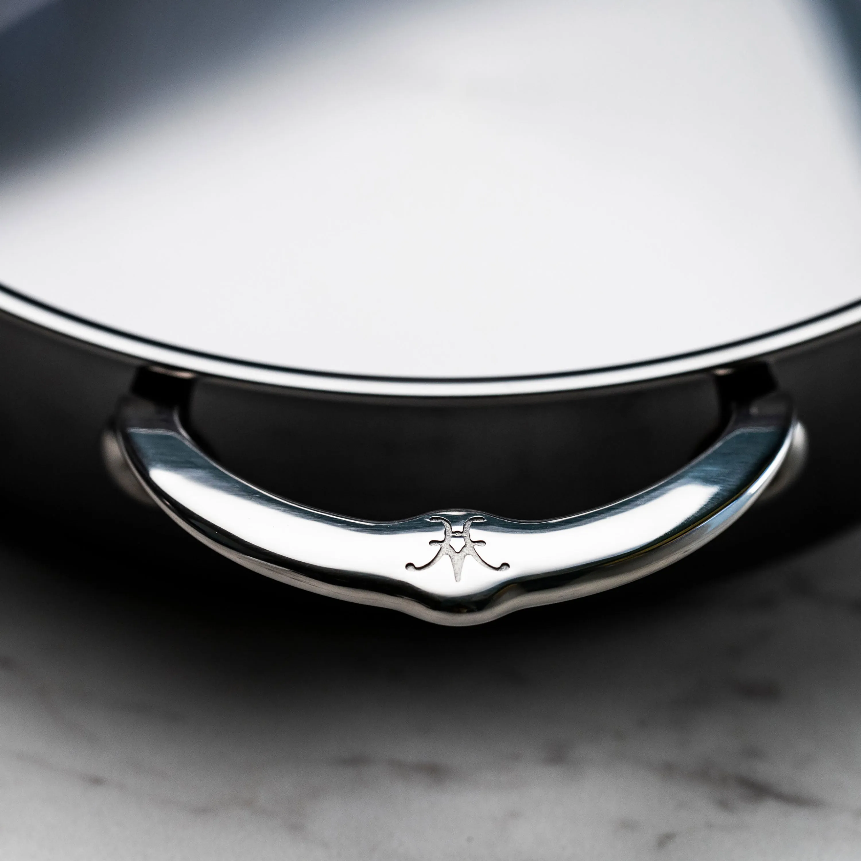 Hestan NanoBond 3.5-quart Titanium Stainless Steel Saute Pan