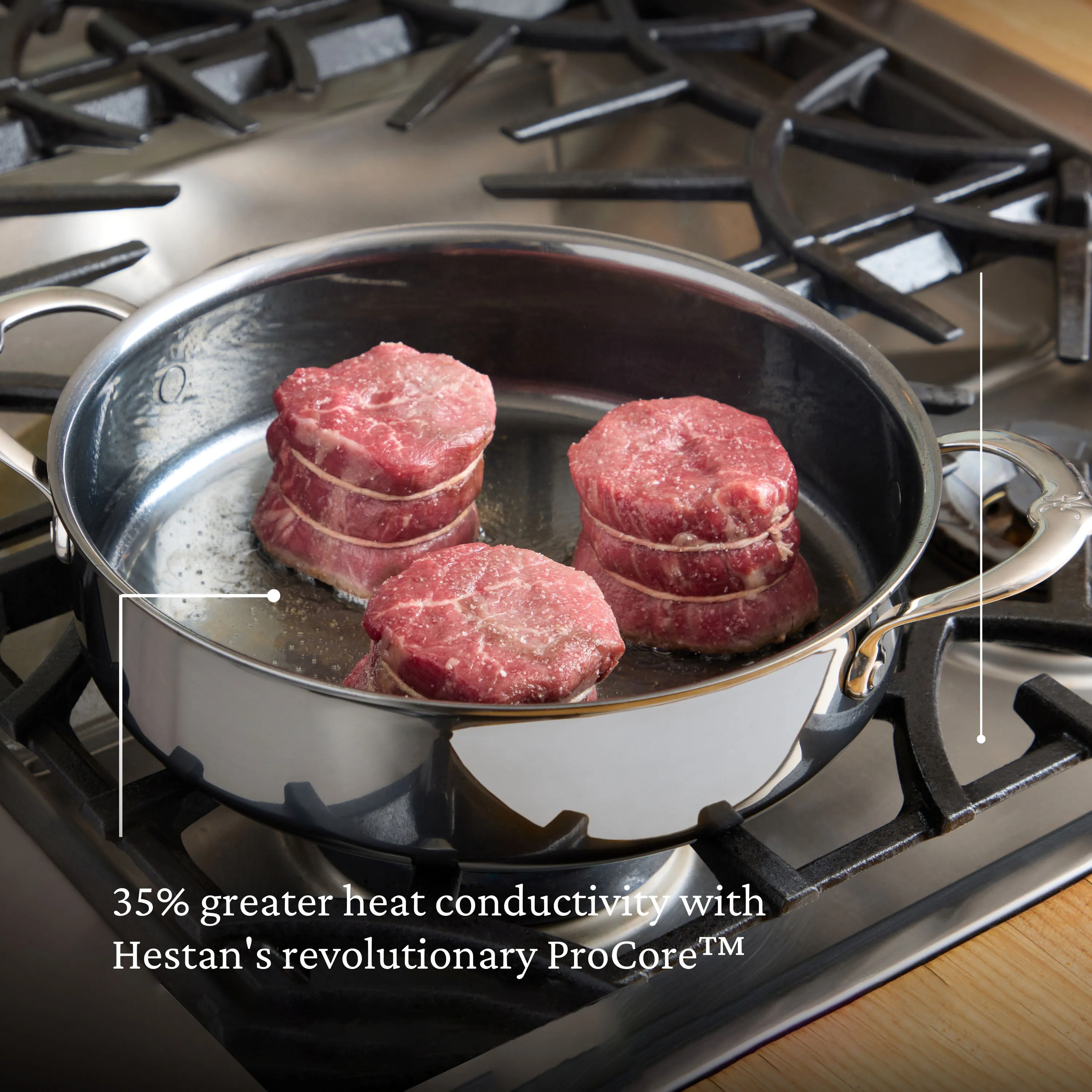 Hestan Nanobond Covered Braiser/Sauteuse - 3.5qt (26cm)
