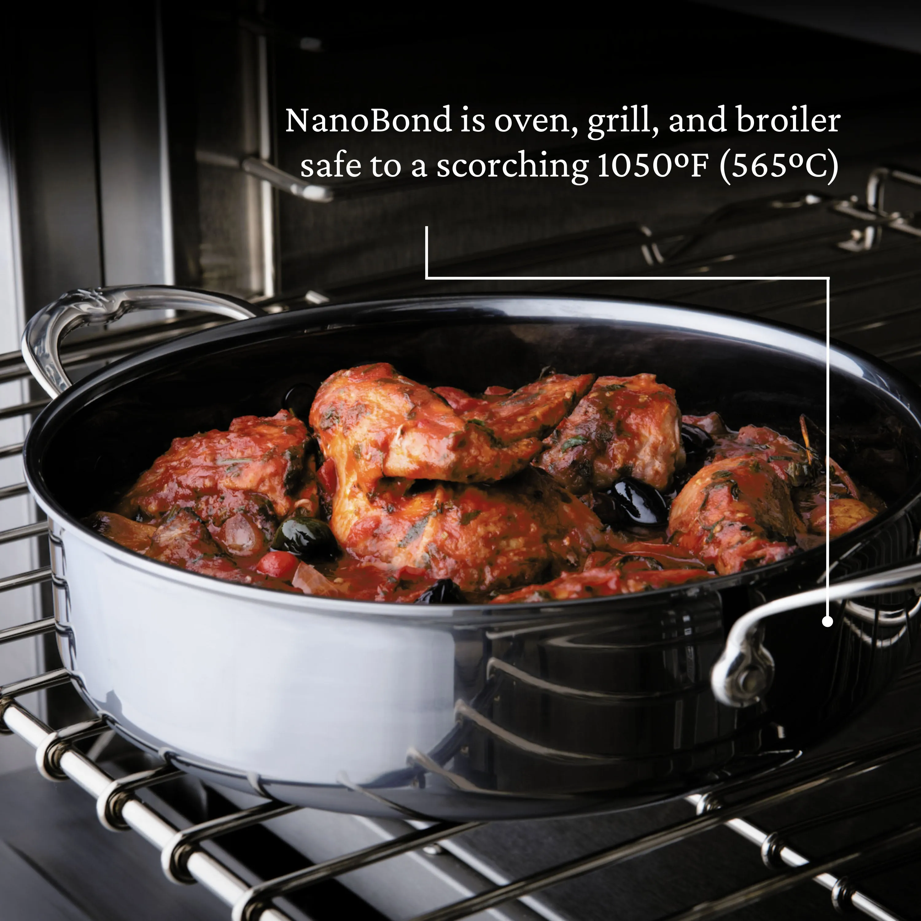 Hestan Nanobond Covered Braiser/Sauteuse - 3.5qt (26cm)