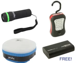 Home and Travel Light Essentials   FREE Powerbank