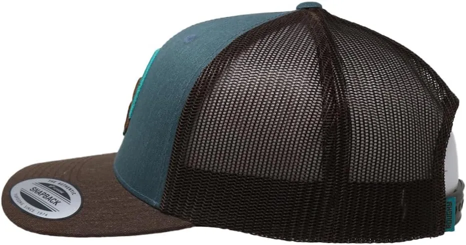 HOOEY Men’s Strap Roughy Adjustable Snapback Hat