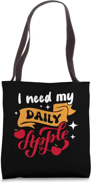 I need Daily Apple Apple Fruit Lover Tote Bag
