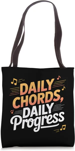 Inspire Progress with Daily Chords Tote Bag