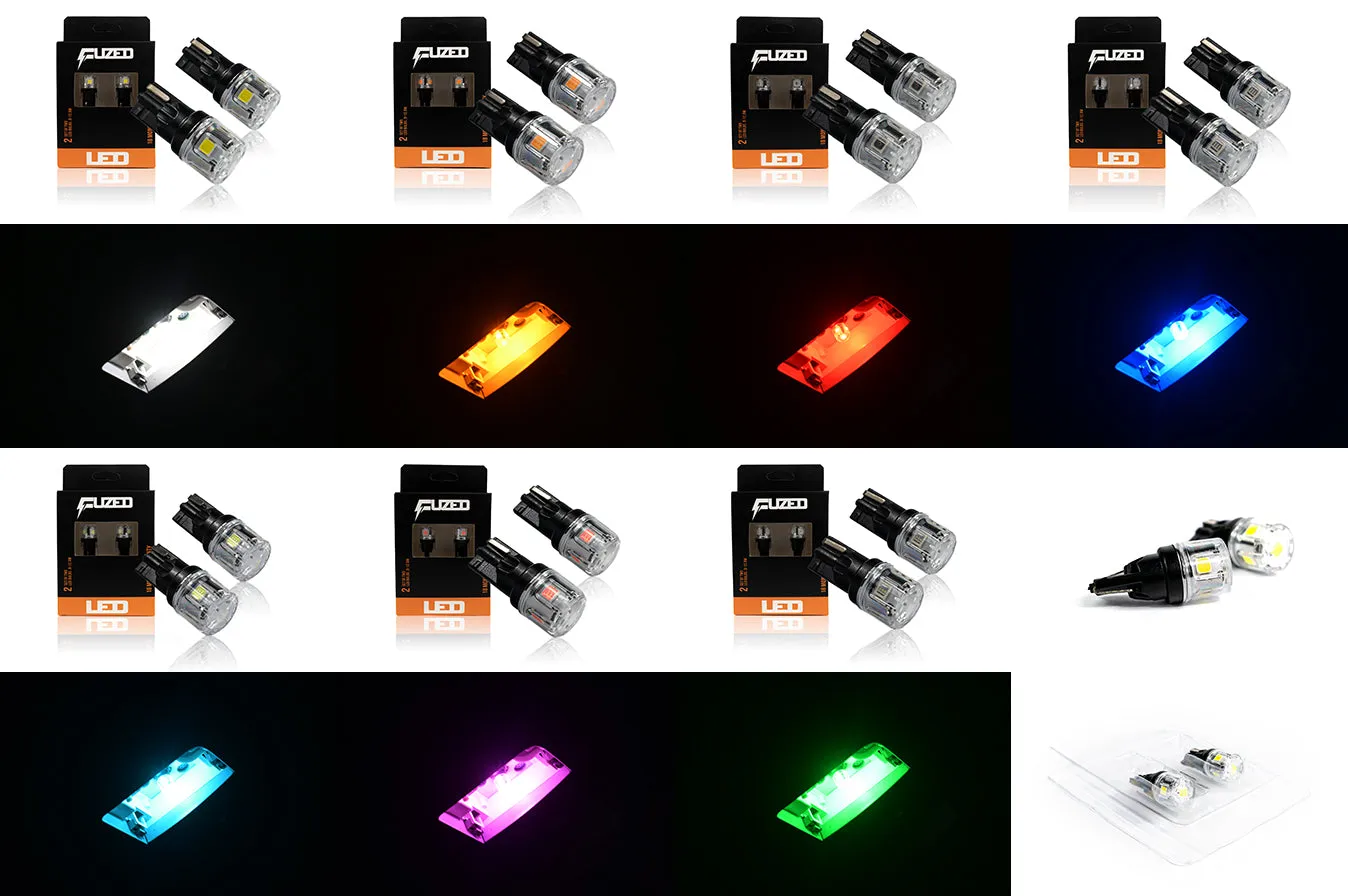 (Interior Lights) 194/T10 FUZED Glow 2.0 Series LED Bulbs Set