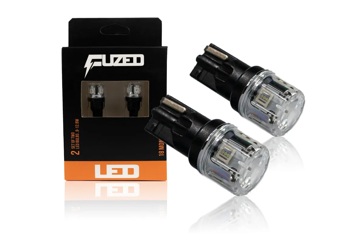 (Interior Lights) 194/T10 FUZED Glow 2.0 Series LED Bulbs Set