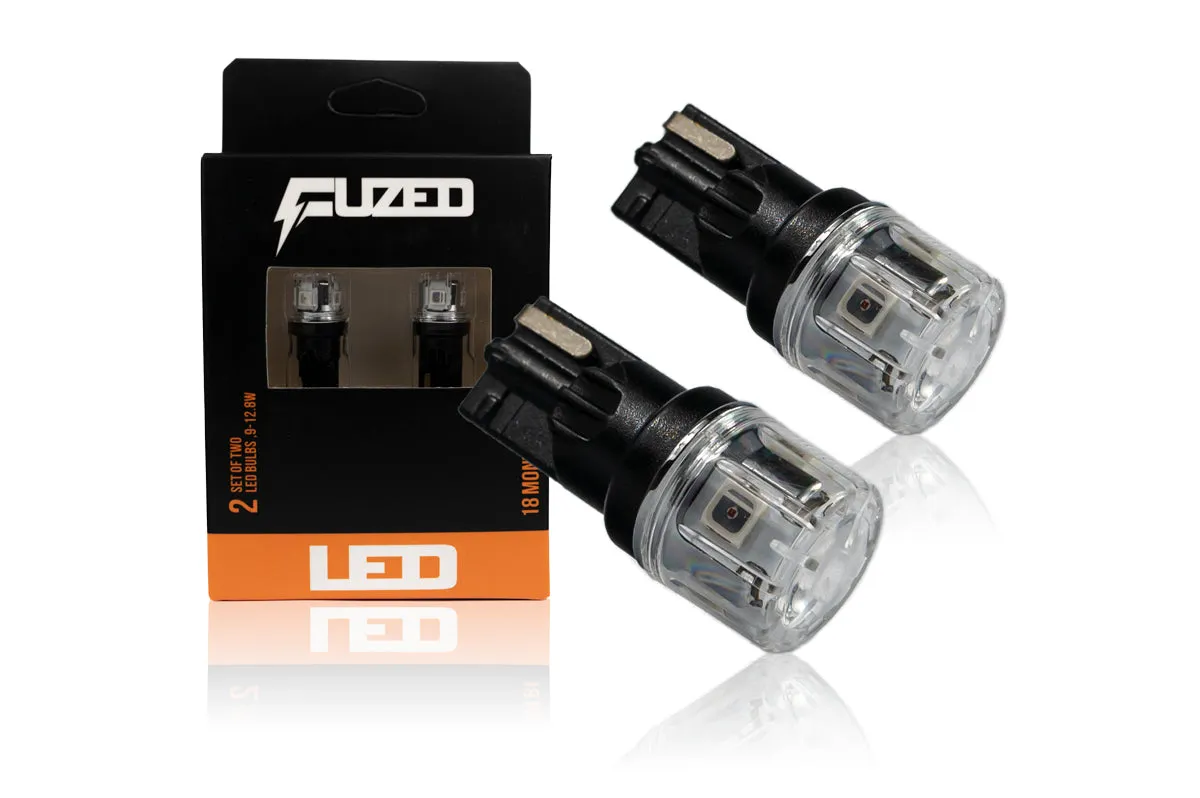 (Interior Lights) 194/T10 FUZED Glow 2.0 Series LED Bulbs Set