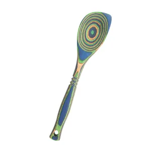 Island Bamboo 12" Pakka Wood Corner Spoon