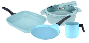 JADECOOK 5 piece COOKWARE - Bateria de 5 piezas de JADE