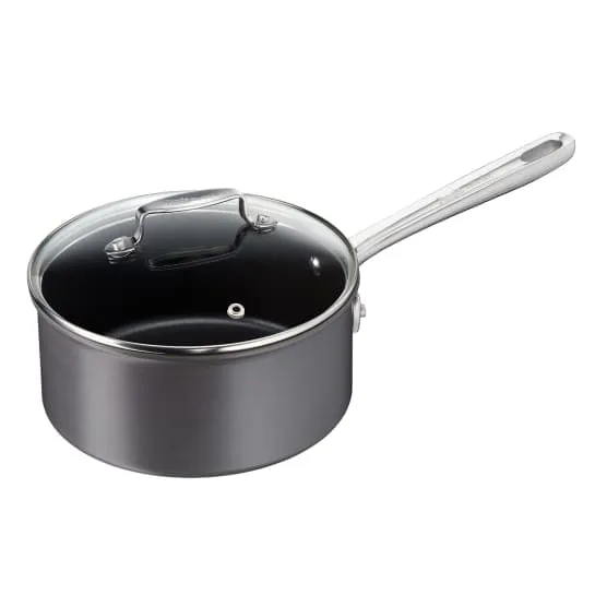 Jamie Oliver Cooks Classics Hard Anodised Non-Stick Cookware Set, 9 Piece H9125S44