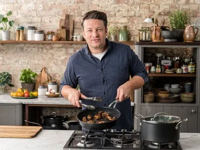 Jamie Oliver Cook's Classics Hard Anodised Stewpot 24cm H9124644