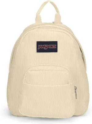 JanSport Half Pint FX Mini Backpack - Ideal Day Bag for Travel & Sightseeing - Coconut Corduroy