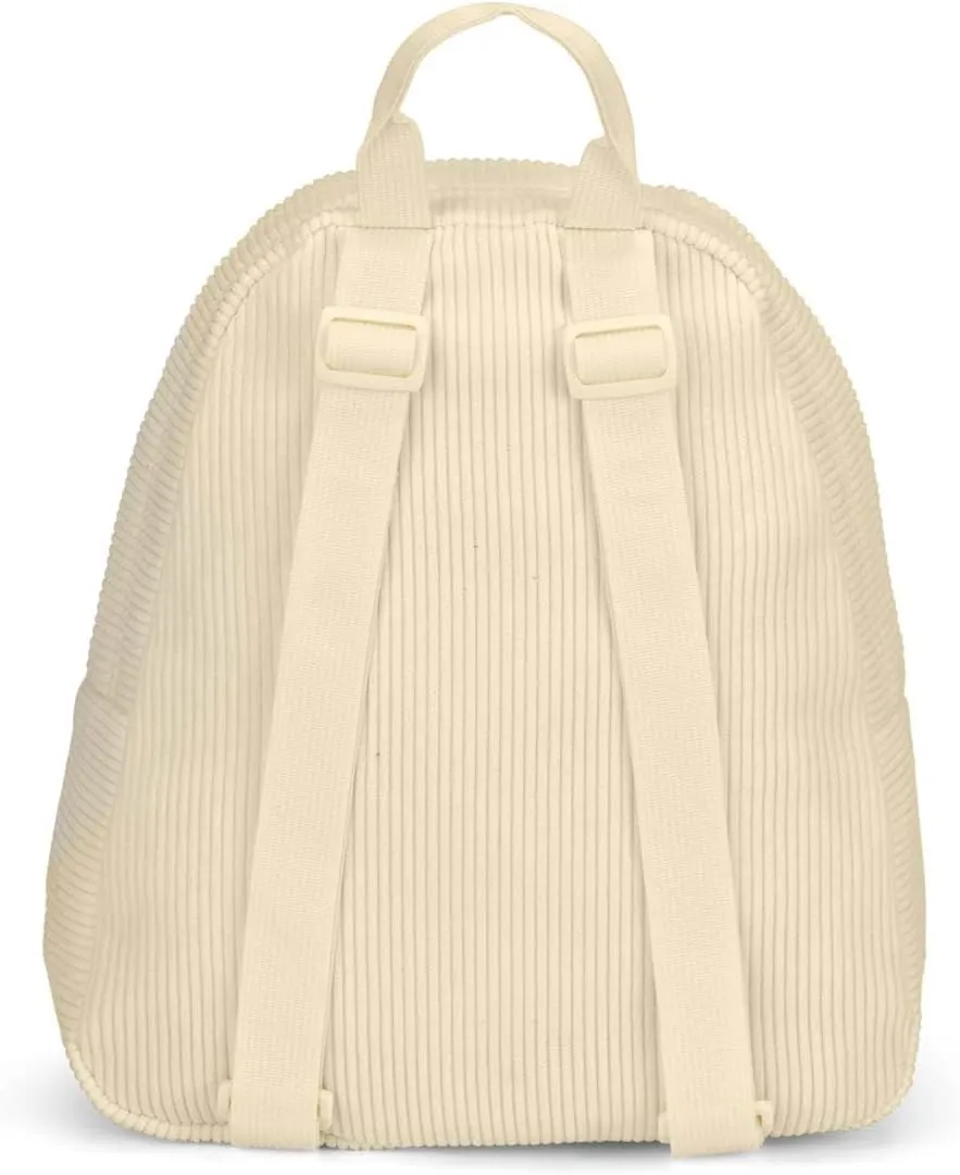 JanSport Half Pint FX Mini Backpack - Ideal Day Bag for Travel & Sightseeing - Coconut Corduroy