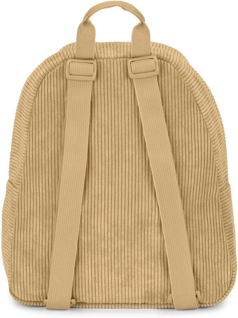 JanSport Half Pint FX Mini Backpack - Ideal Day Bag for Travel & Sightseeing, Curry Corduroy