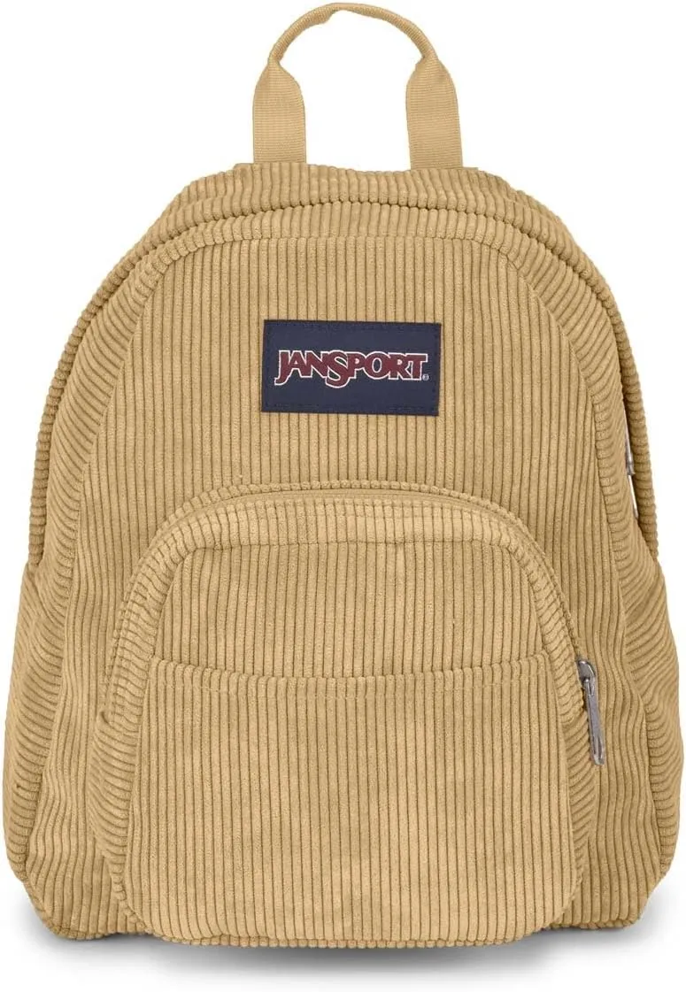 JanSport Half Pint FX Mini Backpack - Ideal Day Bag for Travel & Sightseeing, Curry Corduroy