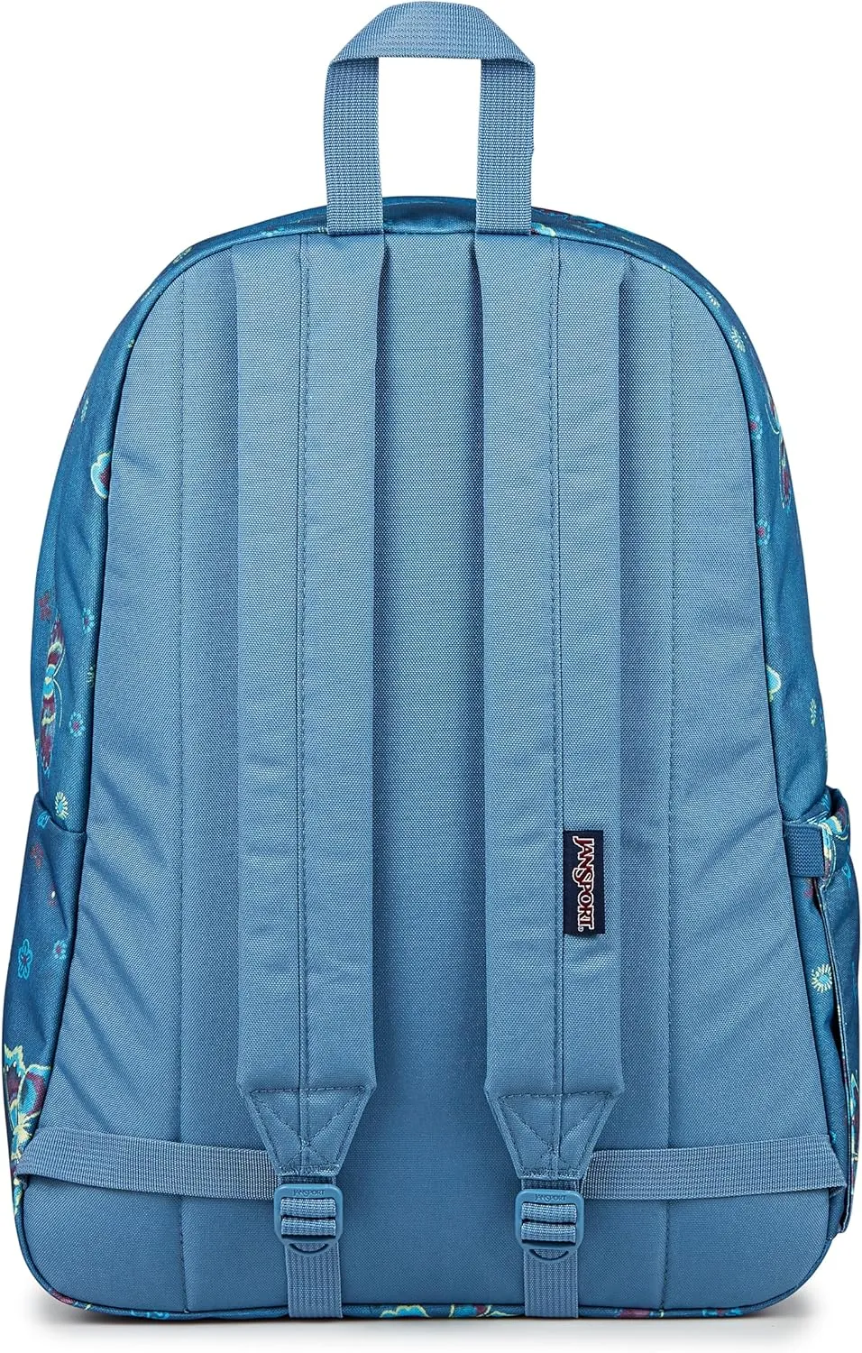 JanSport SuperBreak Plus Backpack with Padded 15-inch Laptop Sleeve and Integrated Bottle Pocket - Spacious and Durable Daypack for Work and Travel - Butterfly Baddie