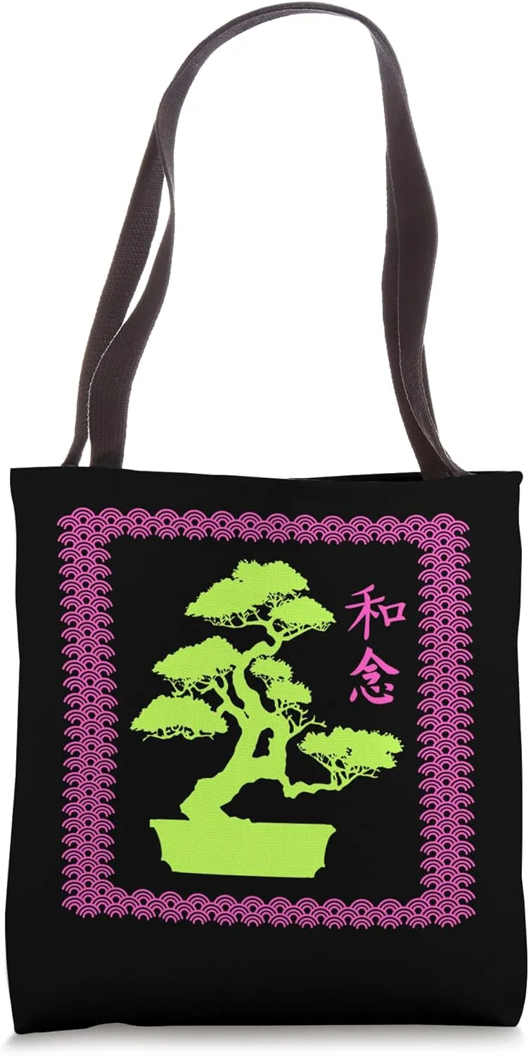 Japanese Style Bonsai Gardener Traditional Bonsai Tree Tote Bag