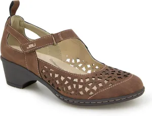 JBU Jolene Women's Comfort Casual Adjustable Ankle Strap Pump