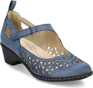 JBU Jolene Women's Comfort Casual Adjustable Ankle Strap Pump