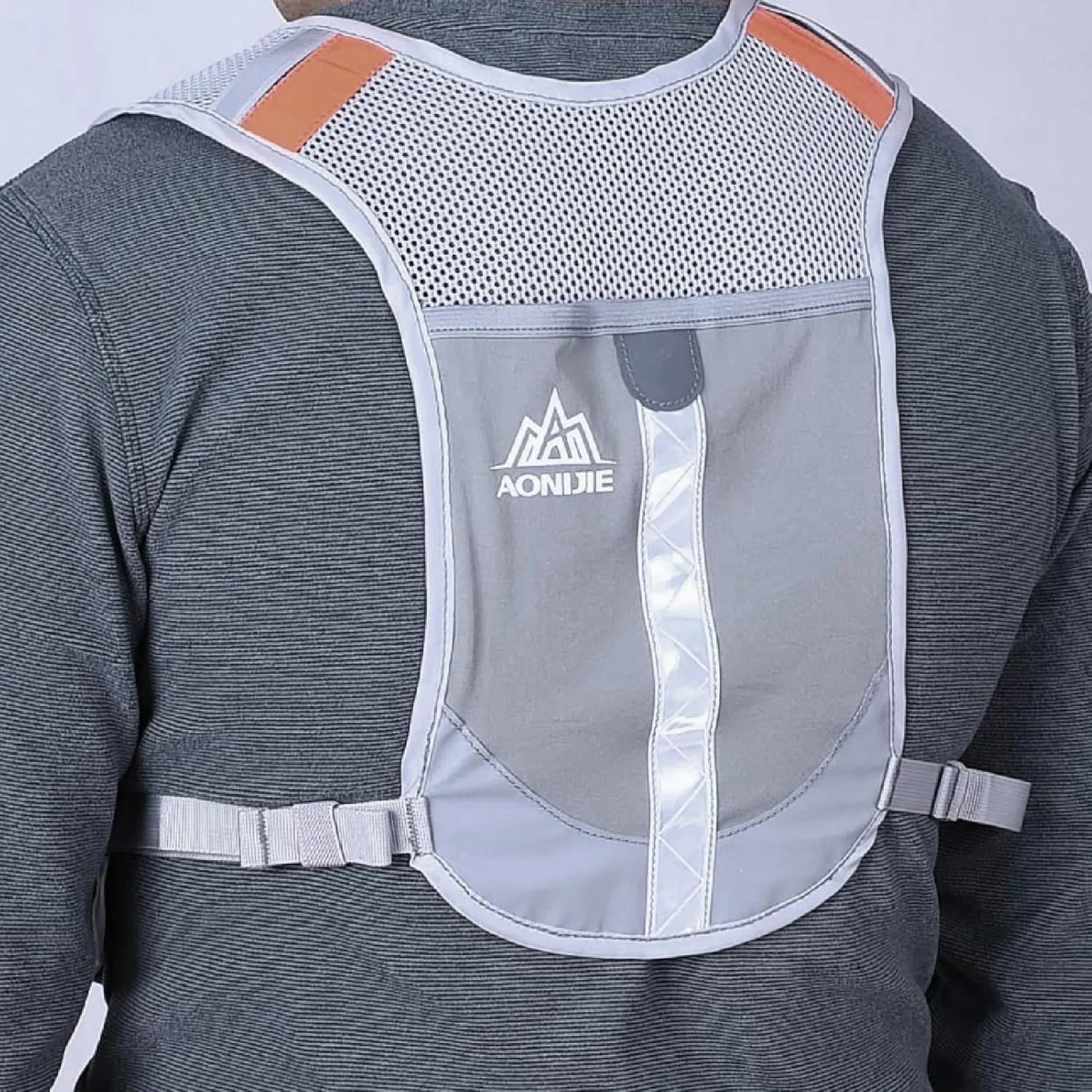 JEELAD Running Hydration Vest Trail Running Backpack BPA-Free Leak-Proof Running Water Bottles for Marathon Biking Hiking Cycling Outdoor