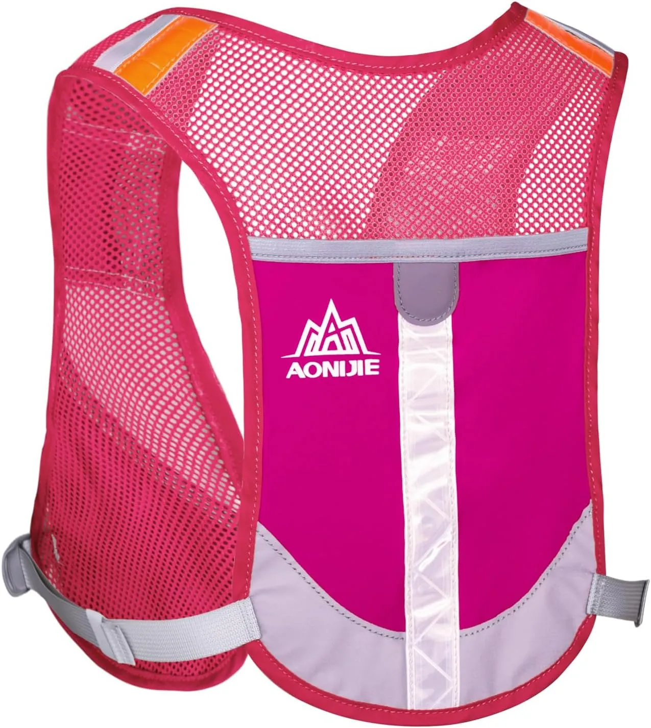 JEELAD Running Hydration Vest Trail Running Backpack BPA-Free Leak-Proof Running Water Bottles for Marathon Biking Hiking Cycling Outdoor