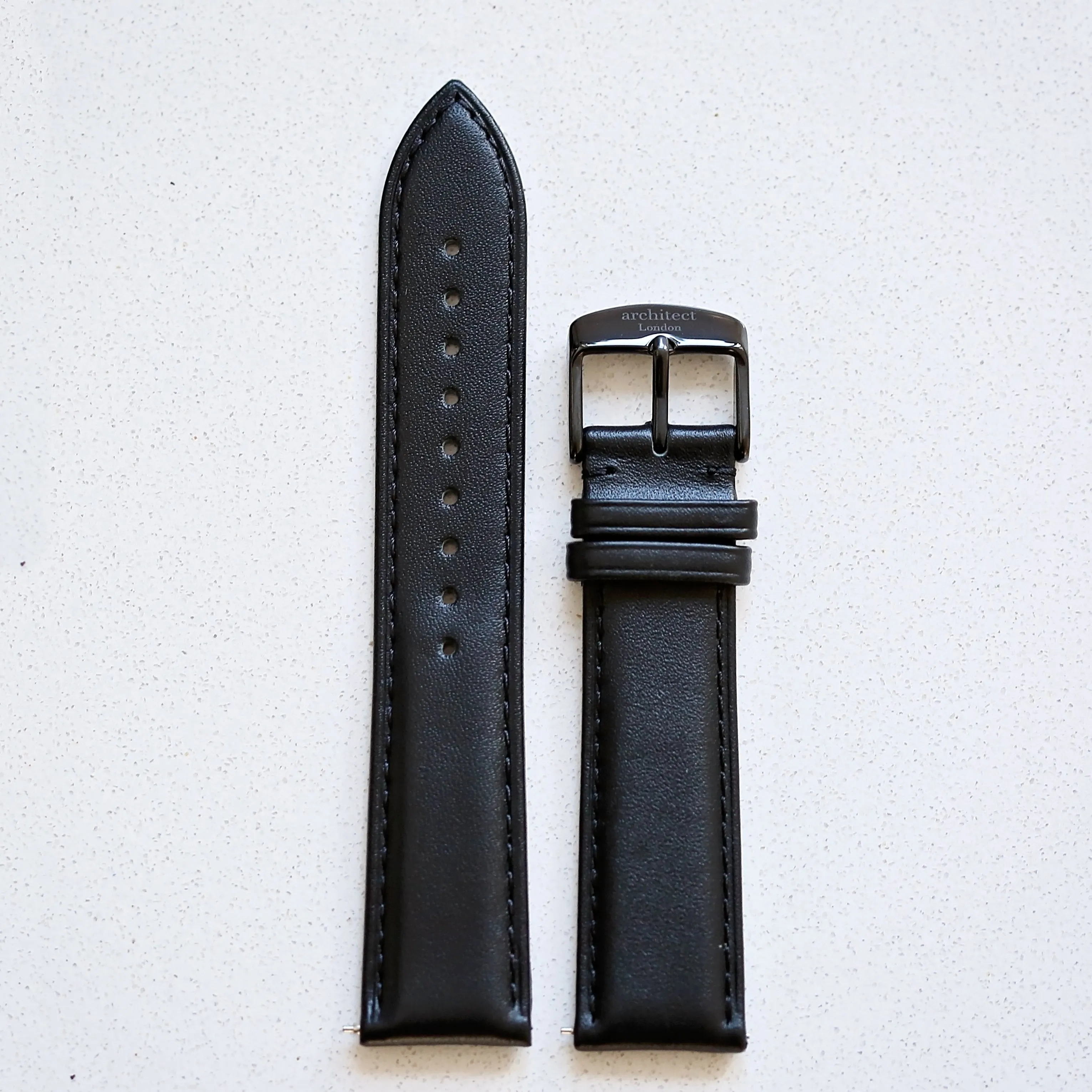 Jet Black Snap-Strap
