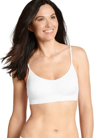 Jockey Women's Bra Seamfree Modern Micro Stretch Cami Strap Bralette