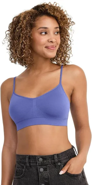 Jockey Women's Bra Seamfree Modern Micro Stretch Cami Strap Bralette