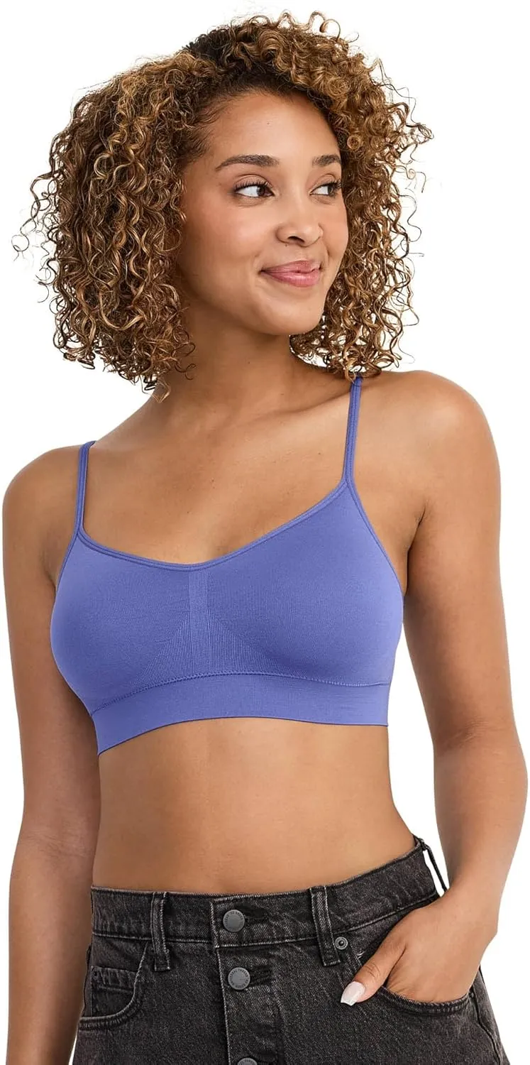 Jockey Women's Bra Seamfree Modern Micro Stretch Cami Strap Bralette
