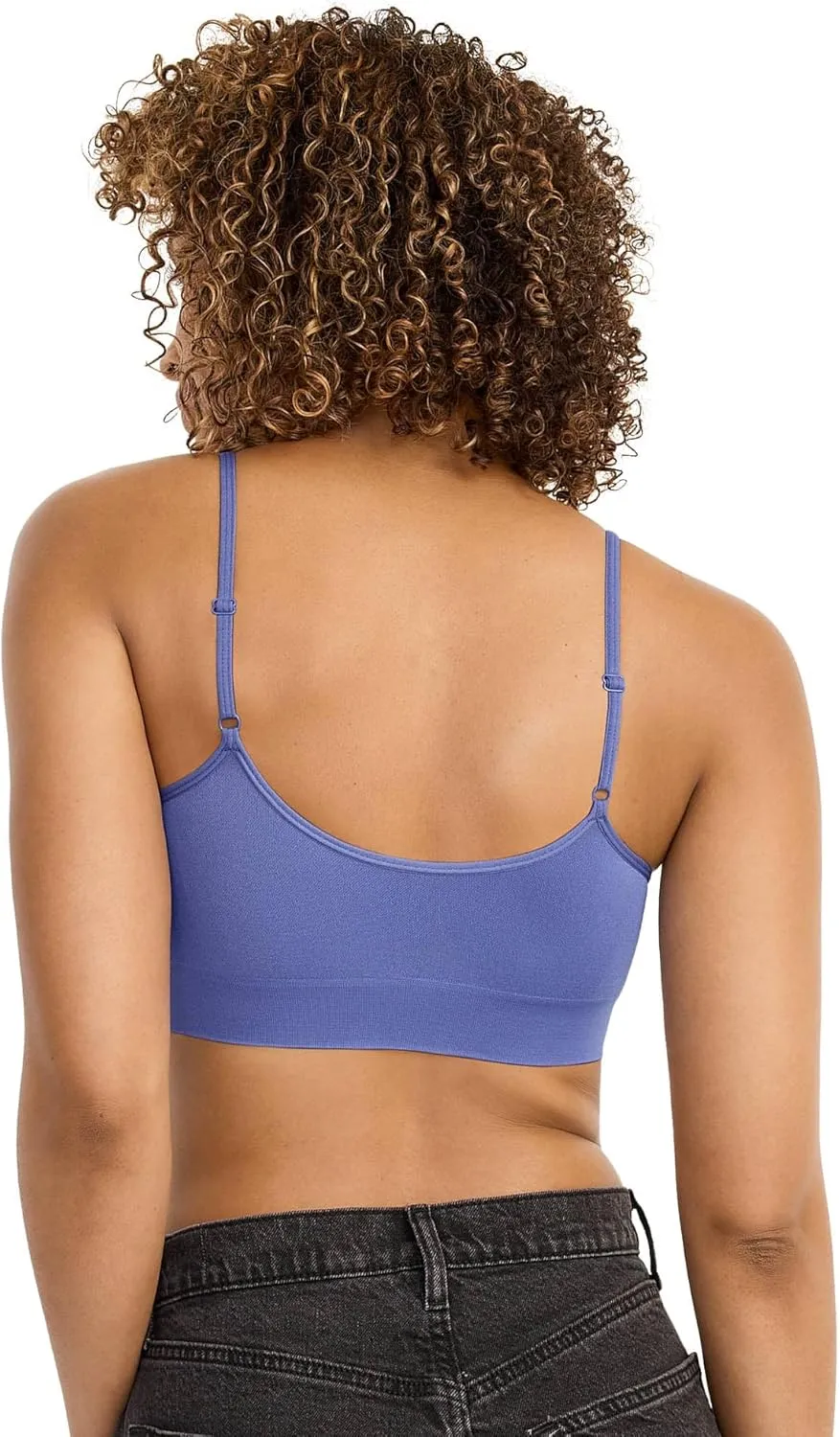 Jockey Women's Bra Seamfree Modern Micro Stretch Cami Strap Bralette