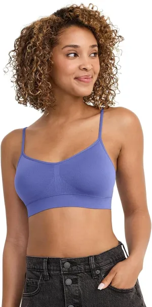 Jockey Women's Bra Seamfree Modern Micro Stretch Cami Strap Bralette