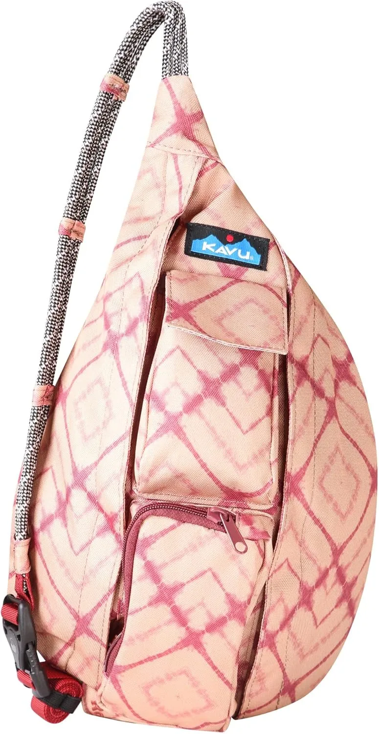 KAVU Mini Rope Sling Pack with Adjustable Rope Shoulder Strap