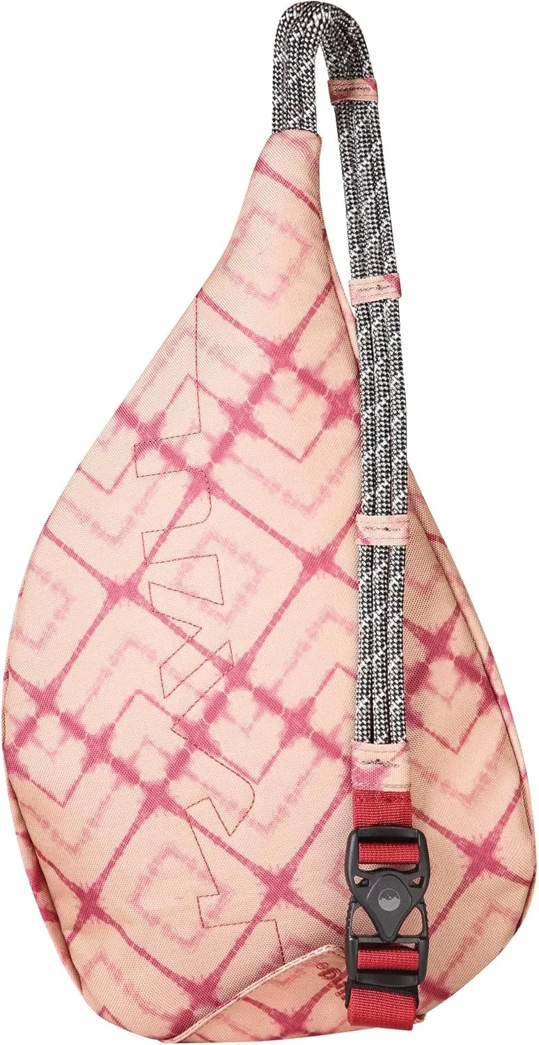 KAVU Mini Rope Sling Pack with Adjustable Rope Shoulder Strap