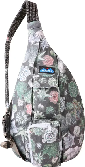 KAVU Original Rope Sack Sling Crossbody Backpack - Greenhouse