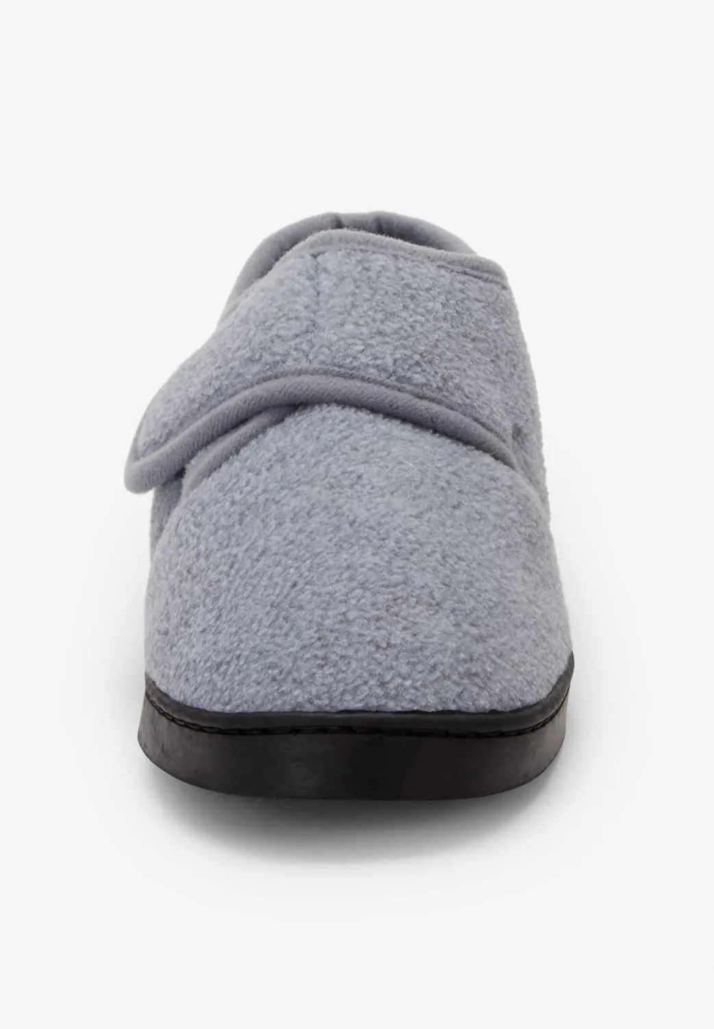 KingSize Men's Adjustable Fleece Slippers