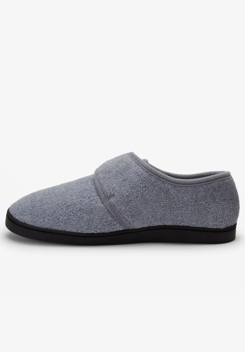 KingSize Men's Adjustable Fleece Slippers
