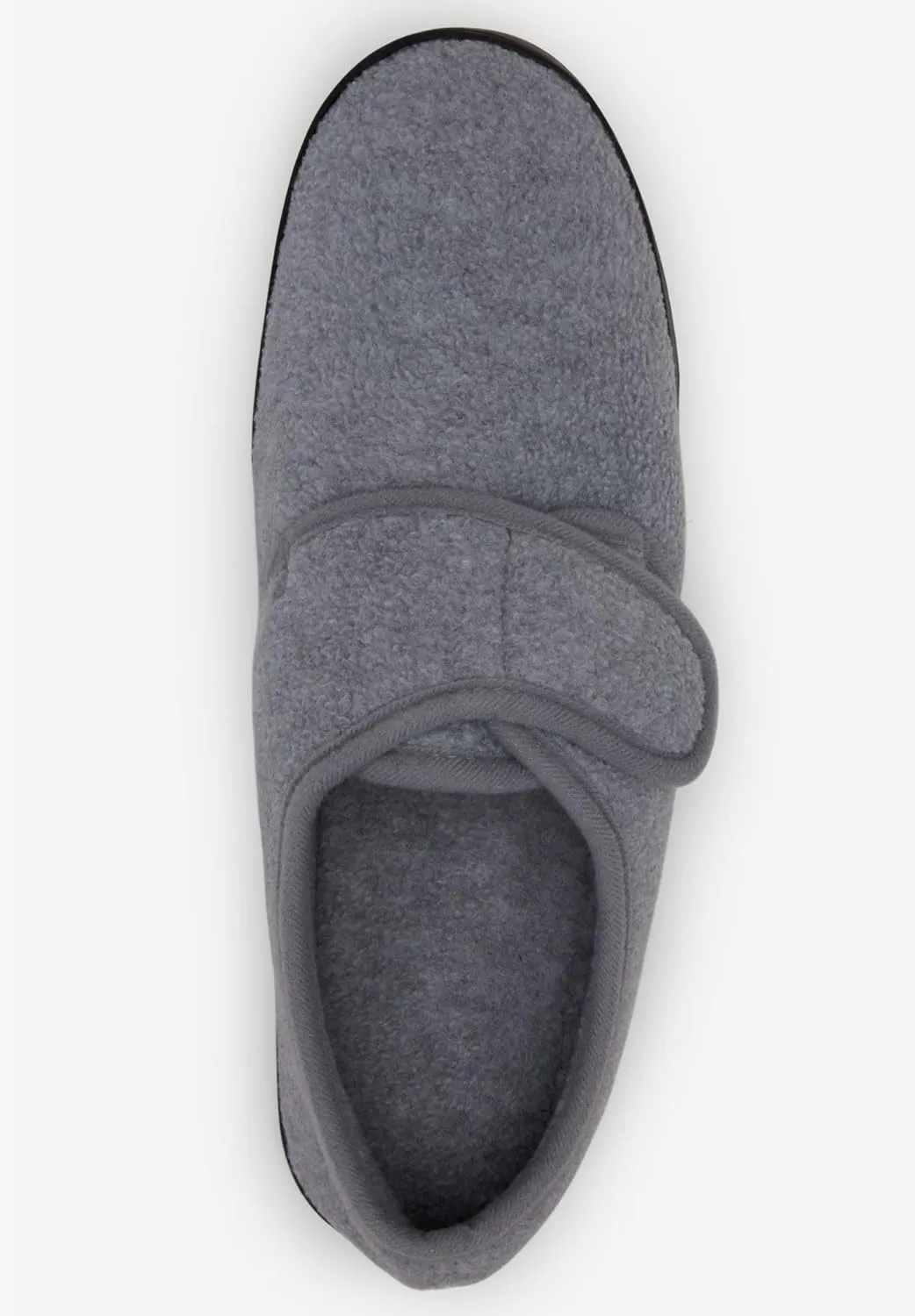 KingSize Men's Adjustable Fleece Slippers
