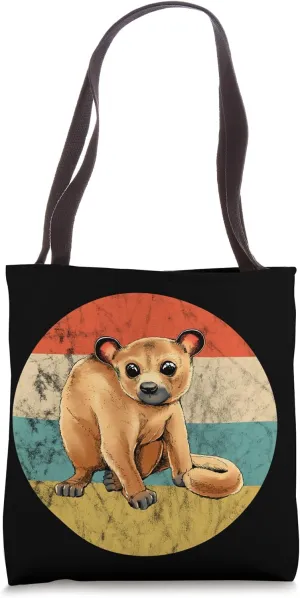Kinkajou Honey Bear Vintage Retro Kinkajou Lover Animal Tote Bag