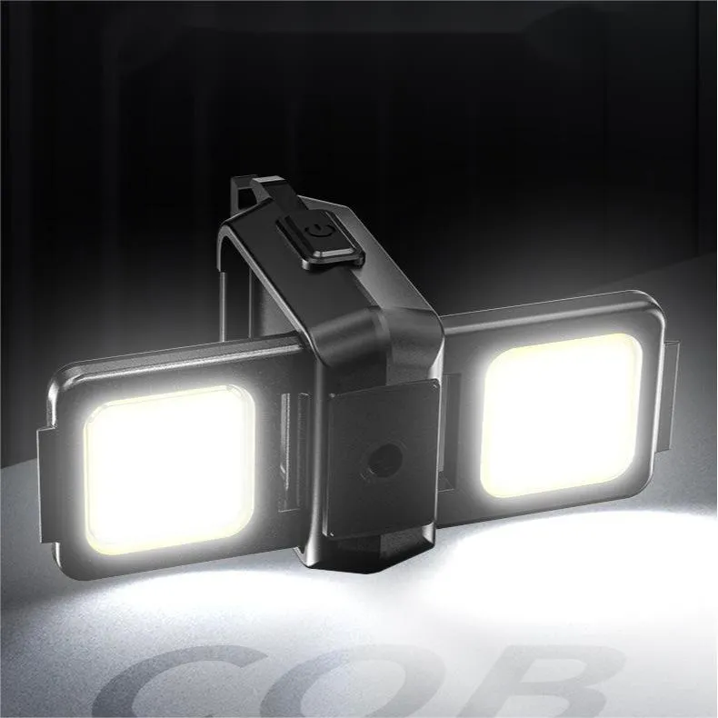 KinWild Keychain Mini LED Flashlight Double COB