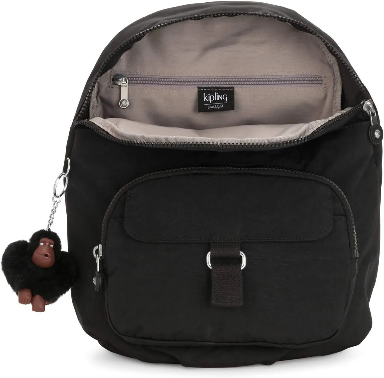 Kipling Queenie Small Backpack True Black