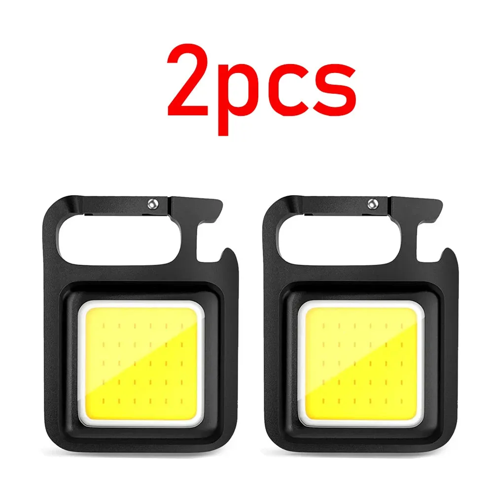 LED Flashlight Super Bright Bottle Opener USB Rechargeable and Waterproof Light