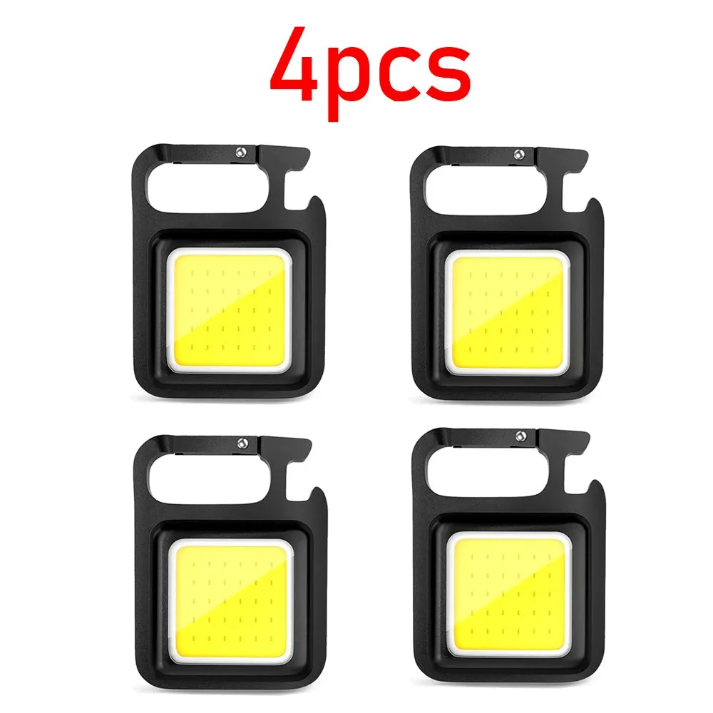 LED Flashlight Super Bright Bottle Opener USB Rechargeable and Waterproof Light