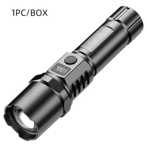 LED Flashlight – Telescopic Zoom for Versatile Outdoor Use